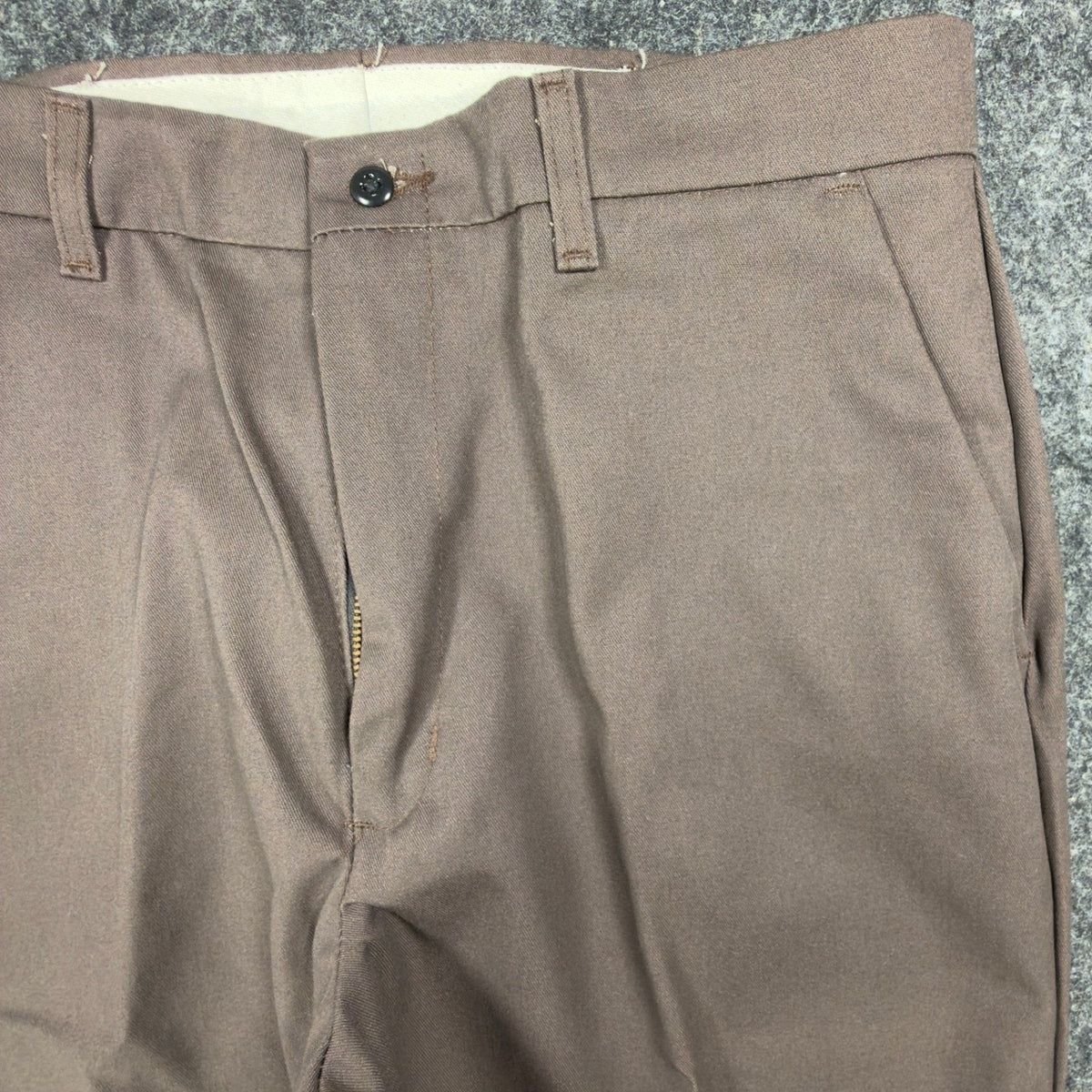 Red Kap 90s Vintage Work Pants Mens 34 Brown Twill Deadstock NWT