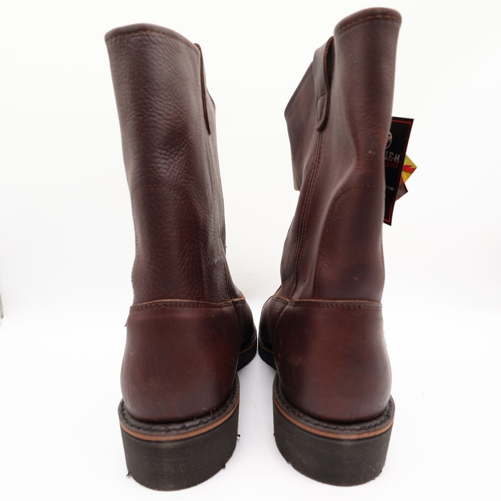 Double-H AG7 Ranchwell EH 3730 Boots Mens 13 D Brown Leather NWT Made in USA