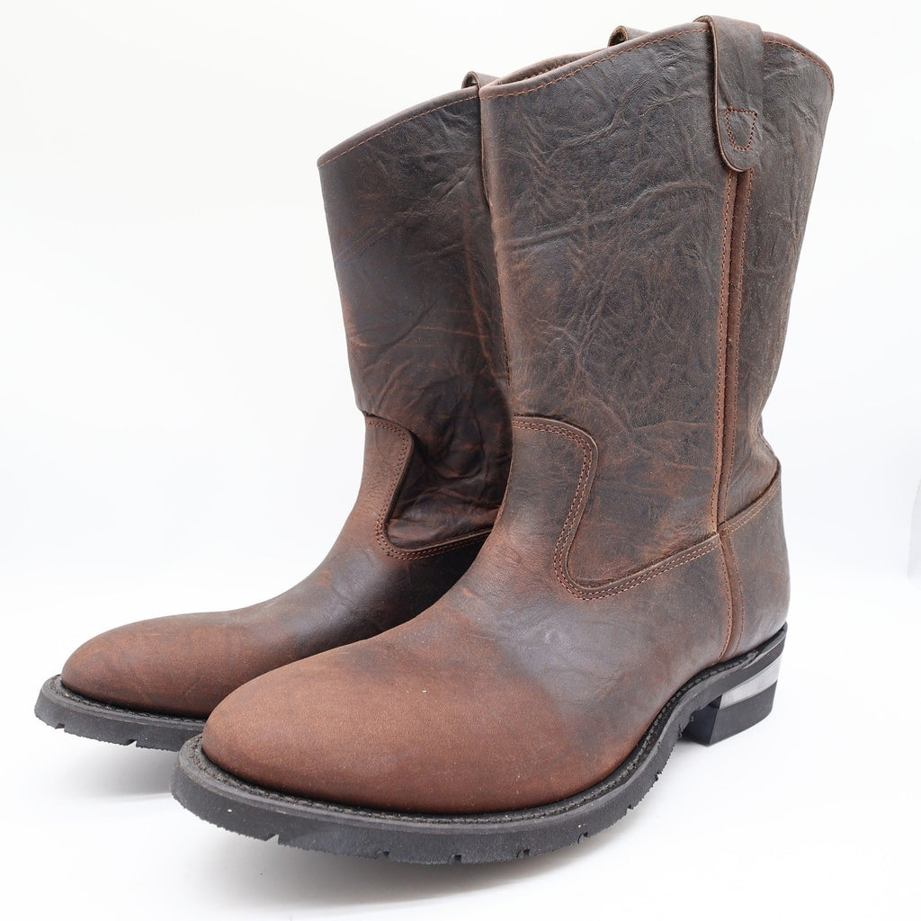 Double-H Aero-Glide 7 System Boots Mens 12 D Brown Leather NWT Vintage Style