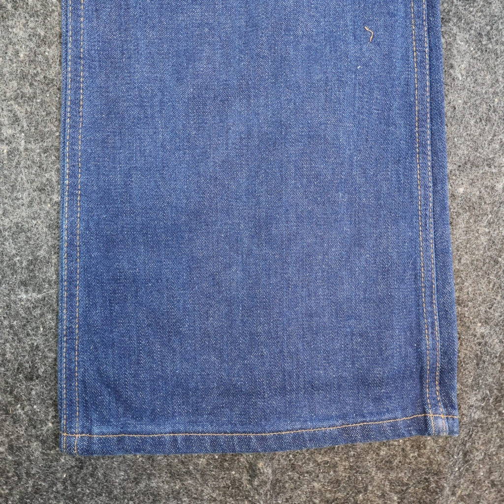 Maverick Vintage 70s Flare Jeans Mens 32XL Blue Cotton USA Made NOS NWT