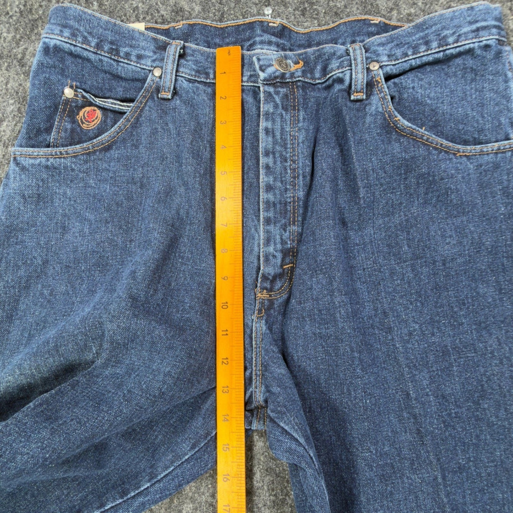 Wrangler Y2K 20X Relaxed Fit Jeans Mens 38x32 Blue Cotton Denim NWT USA
