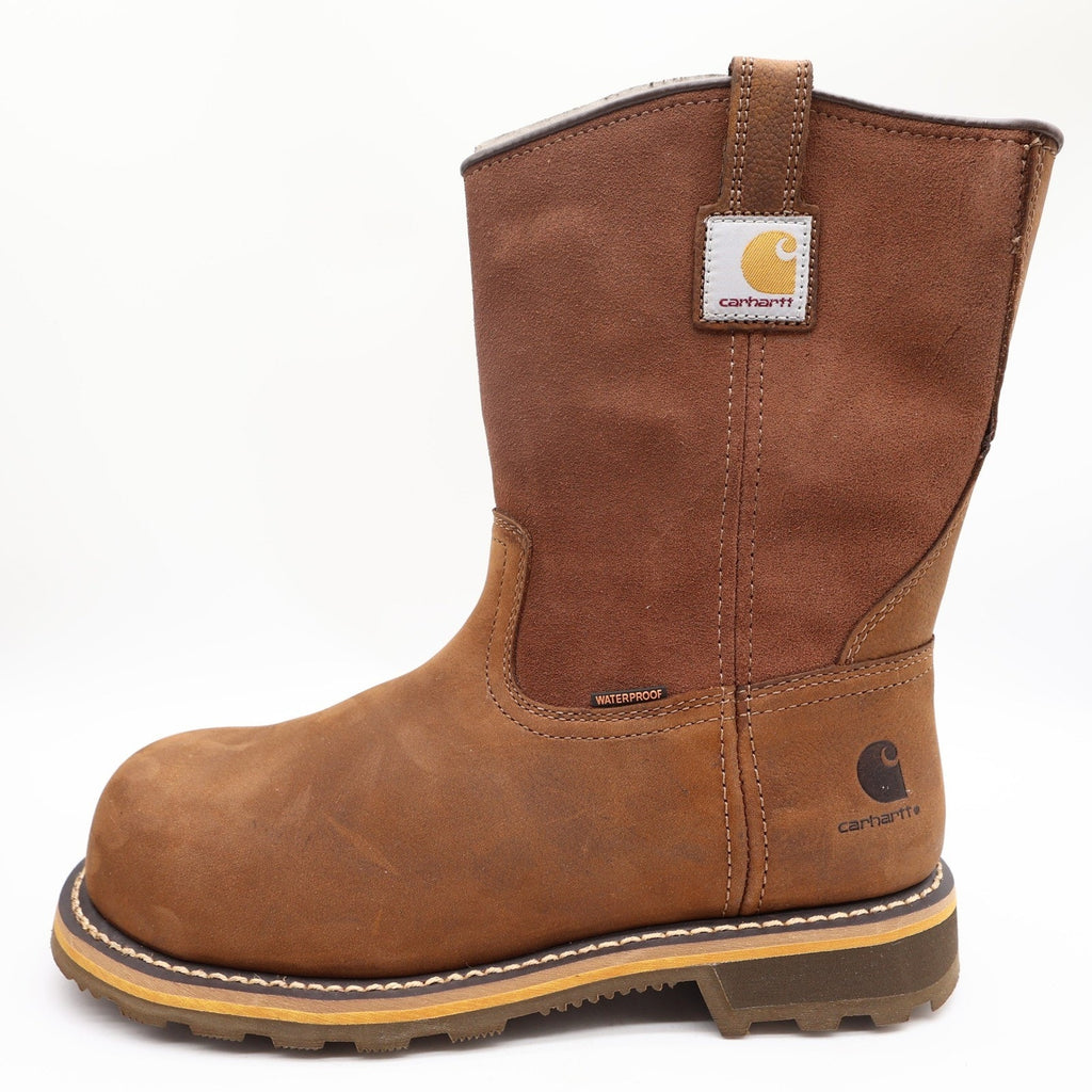 Carhartt Work Boots Mens 9.5 M Pull-On Waterproof Composite Toe CMP1453 NIB - take2supply