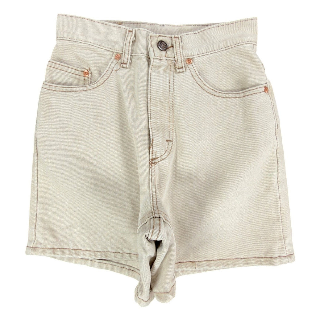 Lee 90s Soda Pop Denim Shorts Junior 3 Khaki Recycled Cotton NWT Vintage