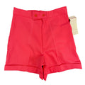 Daggonits Shorts Womens 9/10 Vintage 80s Pink Cotton Blend Deadstock High Rise