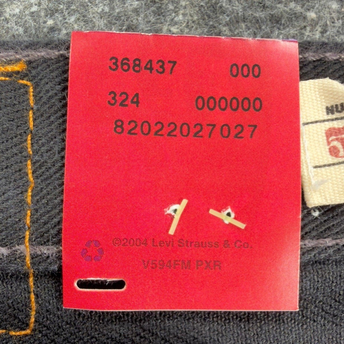 Levi's 550 Y2K Student Relaxed Fit Jeans Boys 27x30 Black Denim NWT Vintage 2004