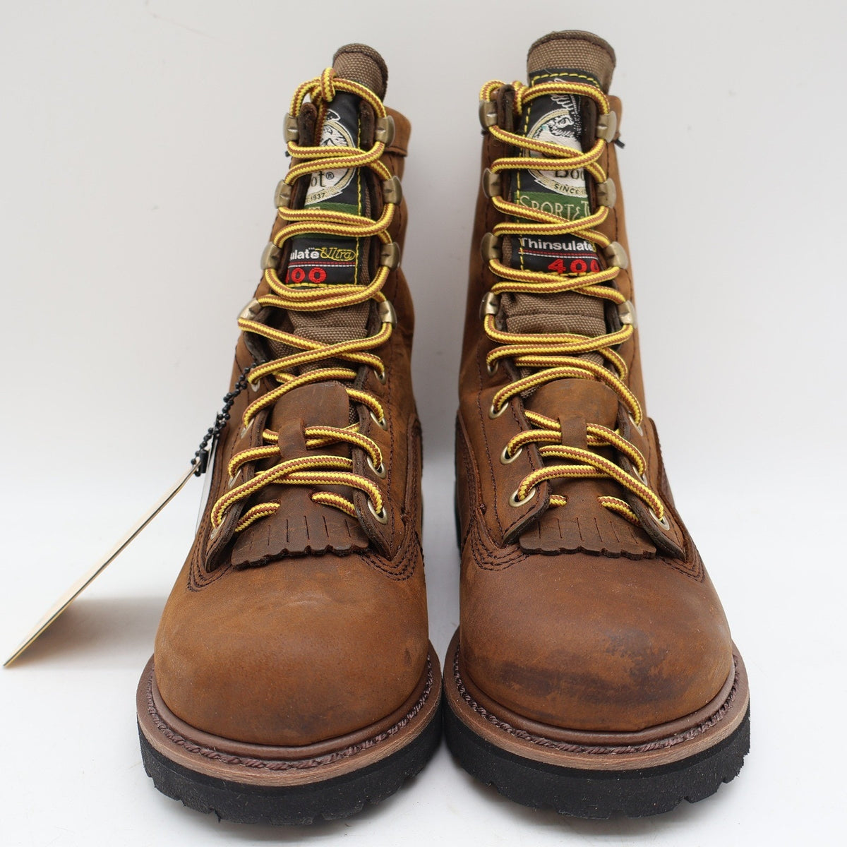Georgia Boot G2048 Kids 2.5M Waterproof 400g Thinsulate Insulated Tan Work Boots