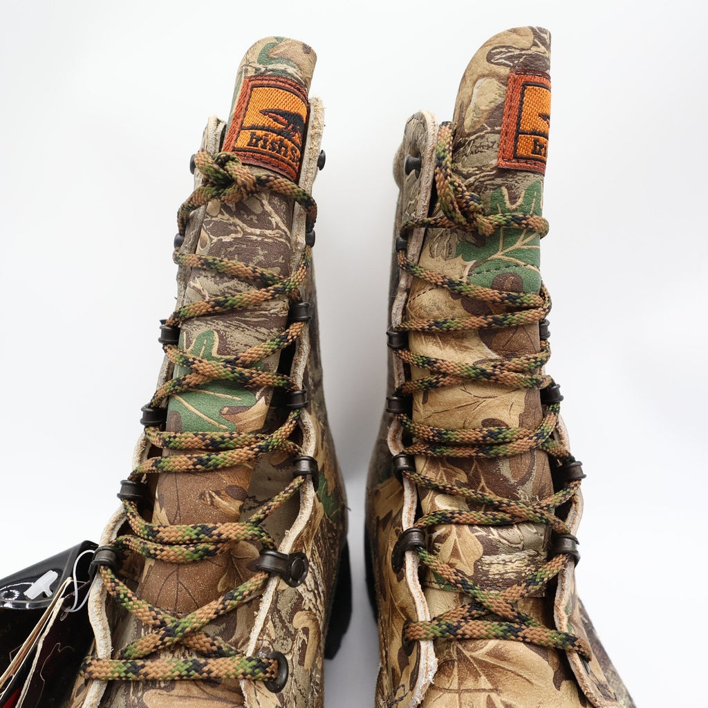 Irish Setter 824 Gore-Tex Hunting Boots Mens 9D Camo Canvas New Vintage Style