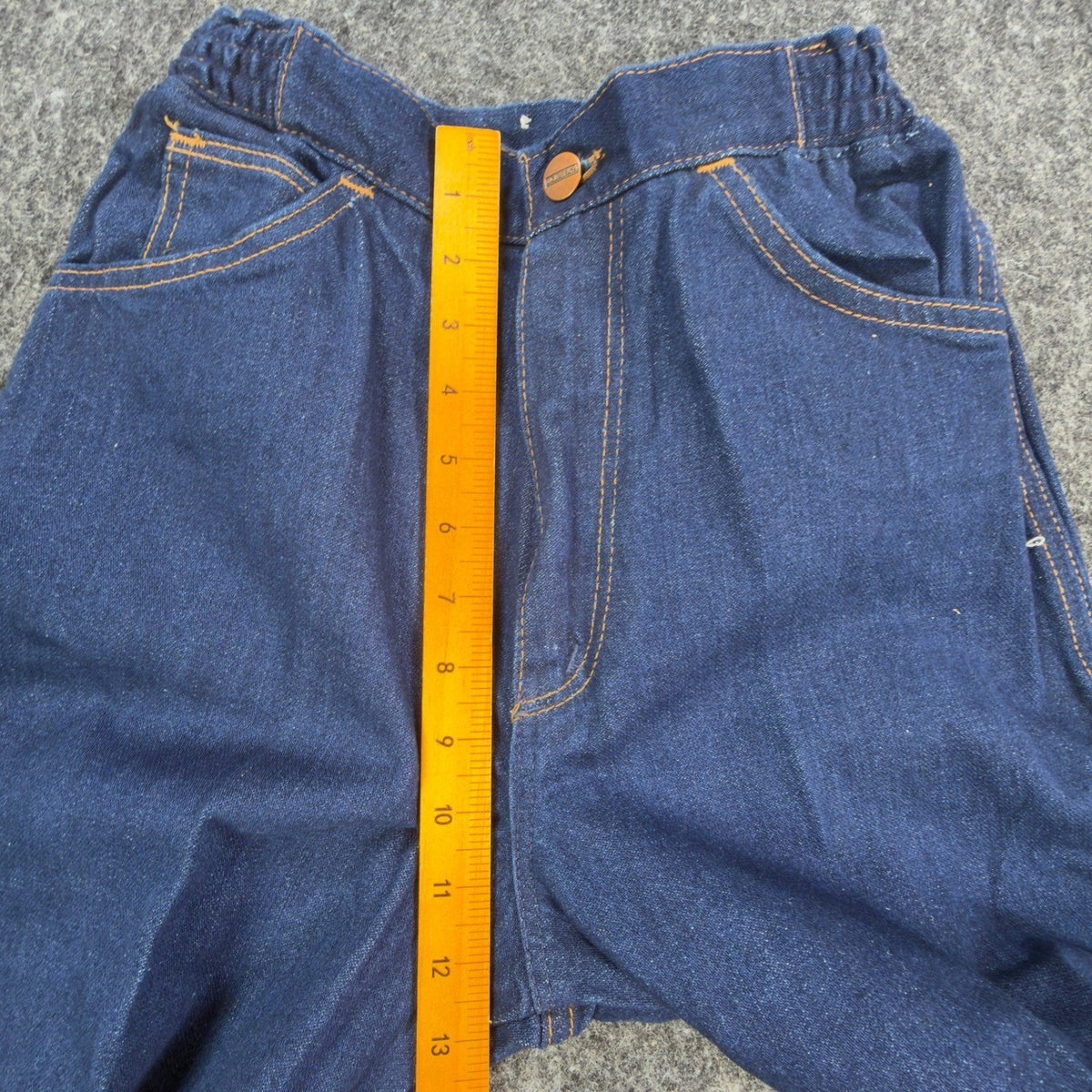 Maverick Vintage 70s Flare Jeans Women 8 Blue Cotton Denim NWT Made in USA