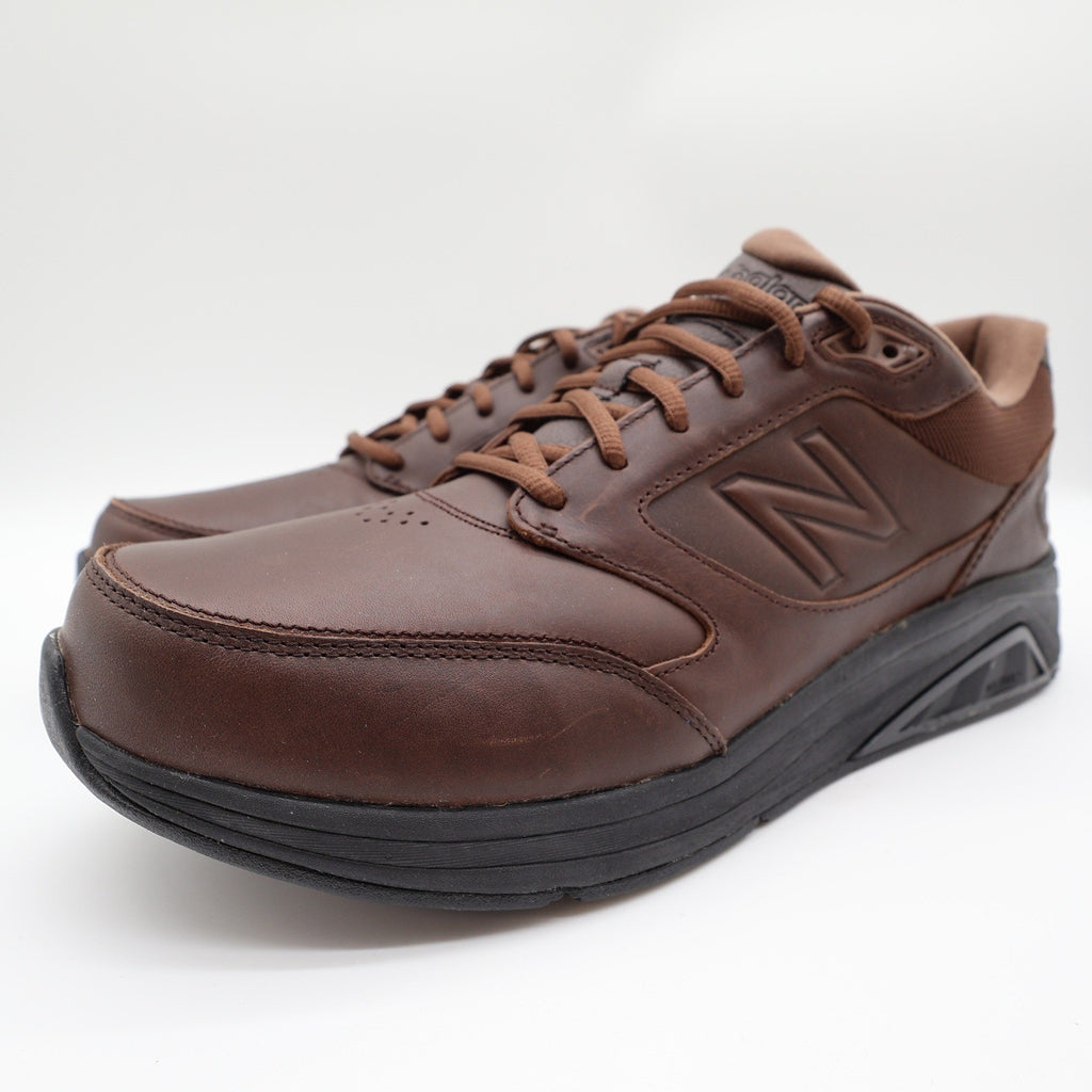 New Balance 928v2 Mens 11.5 Brown Leather Walking Shoes MW928BR2 Rollbar NEW