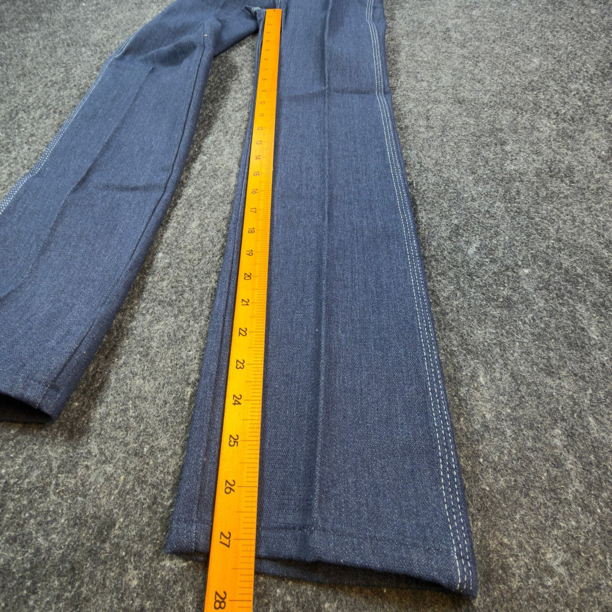 Maverick Vintage 70s Jeans Boys 12 Slim USA Blue Denim NWT Z128MNS 24x27