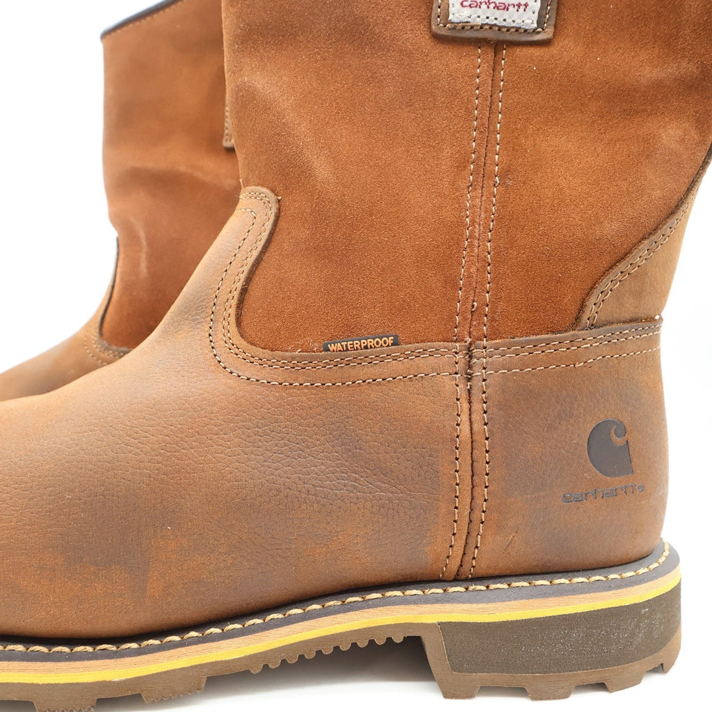 Carhartt Modern Work Boots Mens 12 M Brown Leather Safety Composite Toe NWT - take2supply
