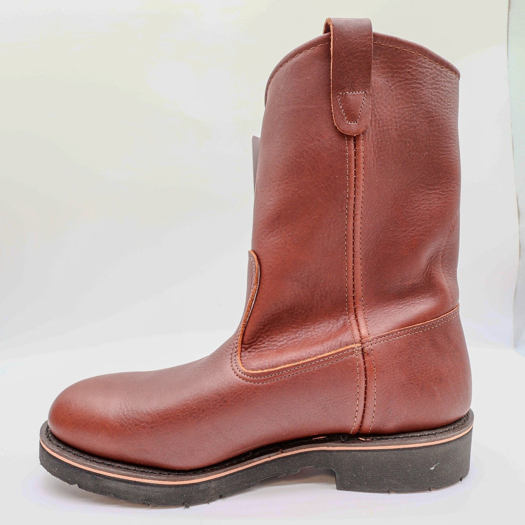 Double-H 3730 Boots Mens 11EE Brown Leather AG7 Ranchwell EH Made in USA NWT