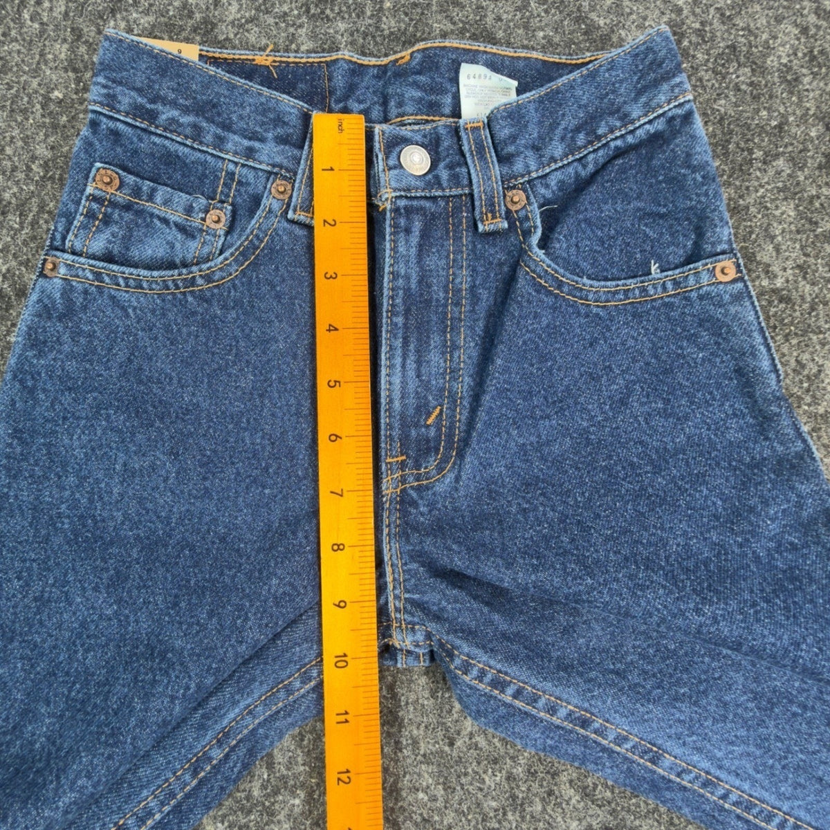Levi's 550 Boys 11 Slim Medium Wash Vintage 90s Relaxed Jeans Made in USA