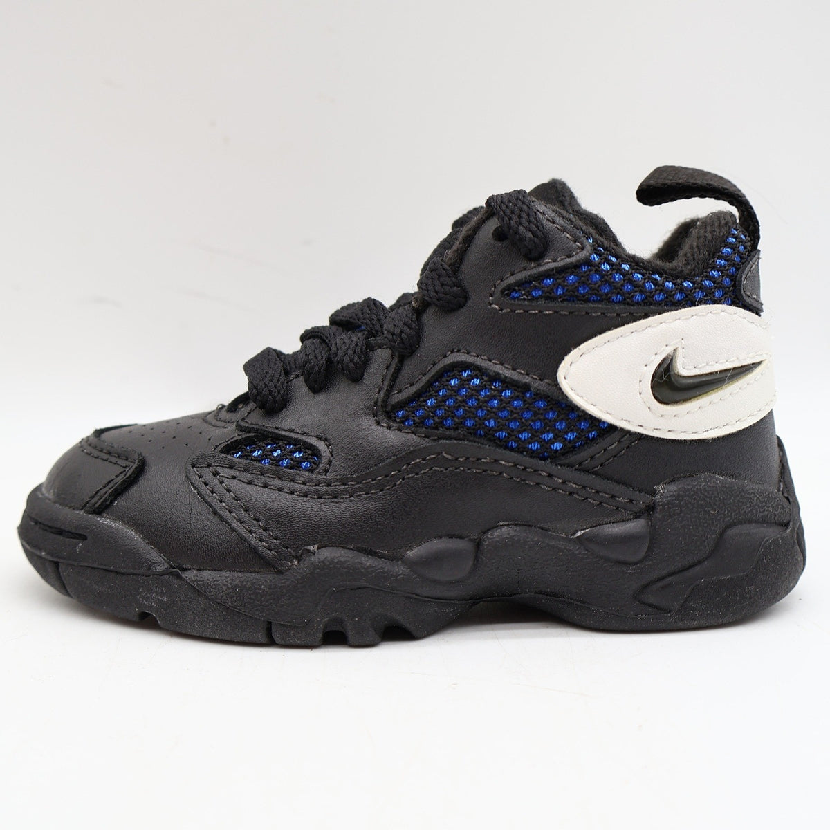 Nike Kid Straight BP Sneakers Size 8.5C Vintage 90s Royal Blue Black 151087-401