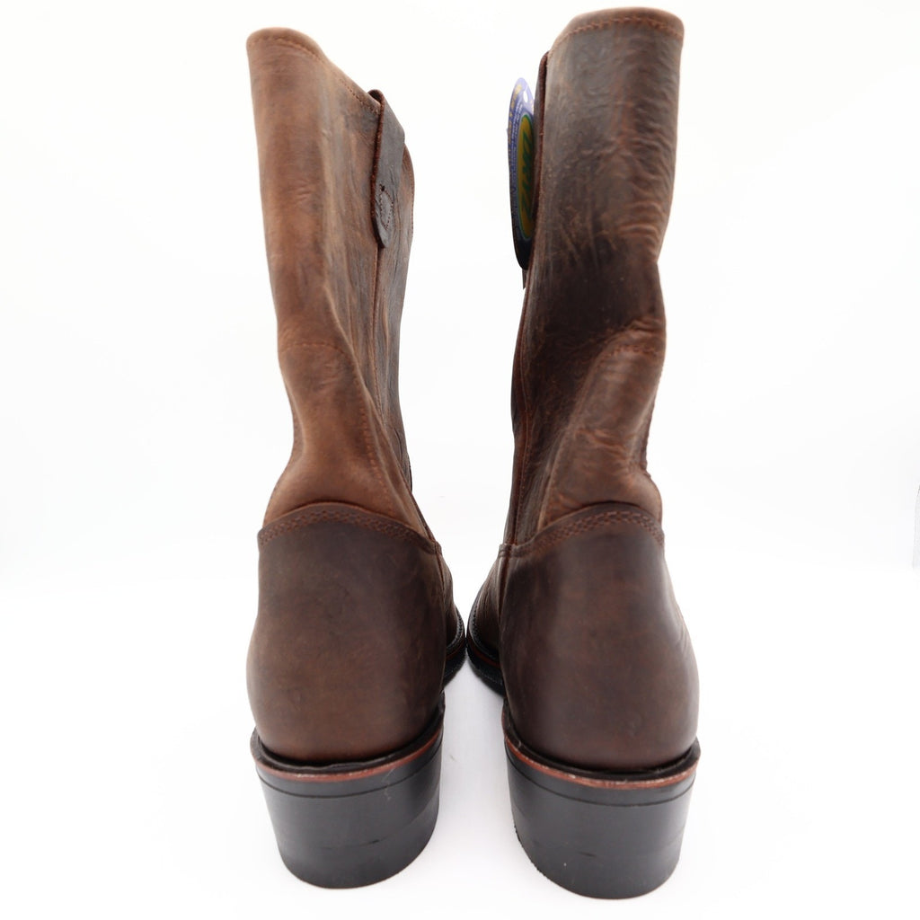 Double-H 11" AG7 Ranch Wellington Mens 10.5 2E Brown Leather NWT 2522