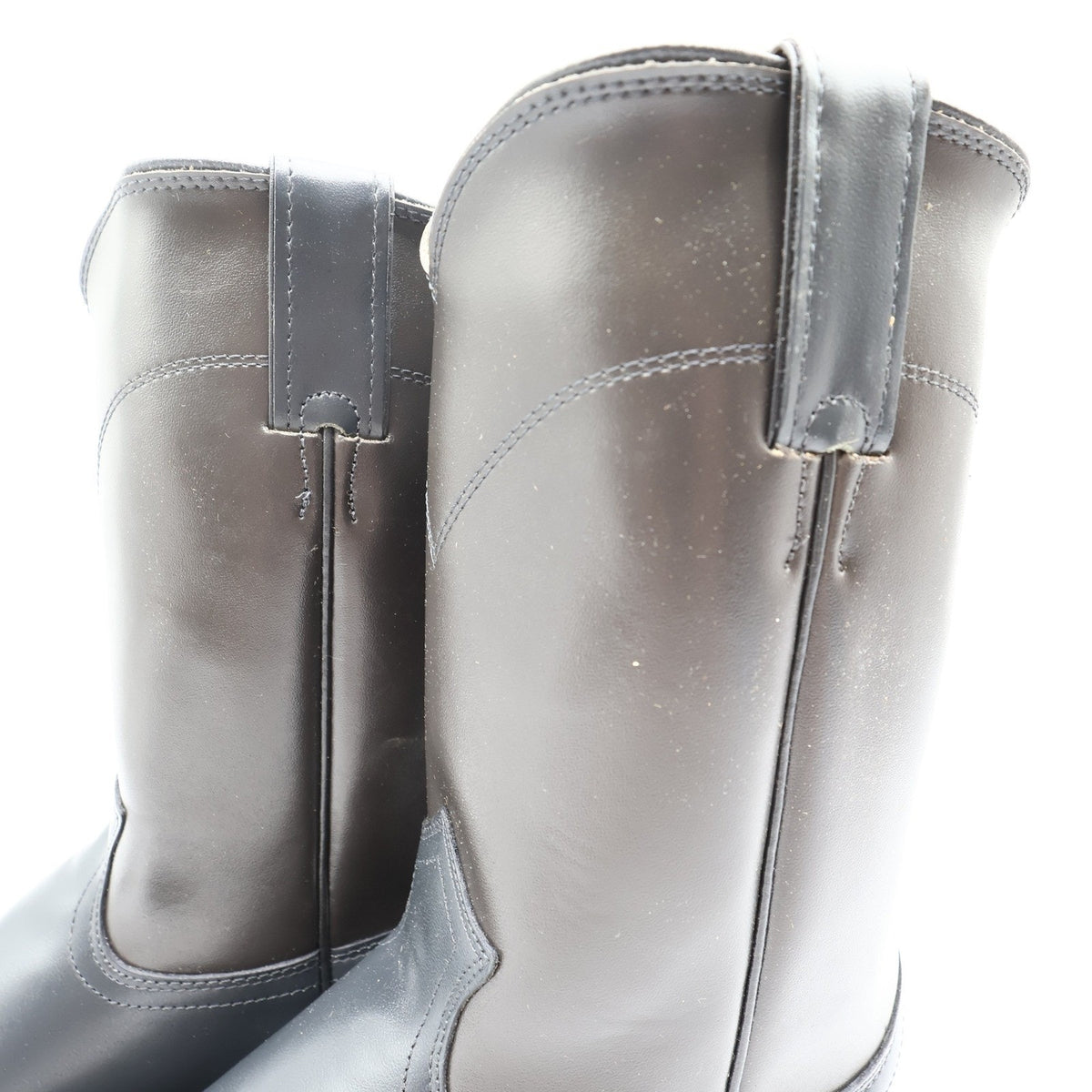 Justin Diamond J Boots Mens 9 D Vintage Grey Kipskin Leather Western 3025M NEW