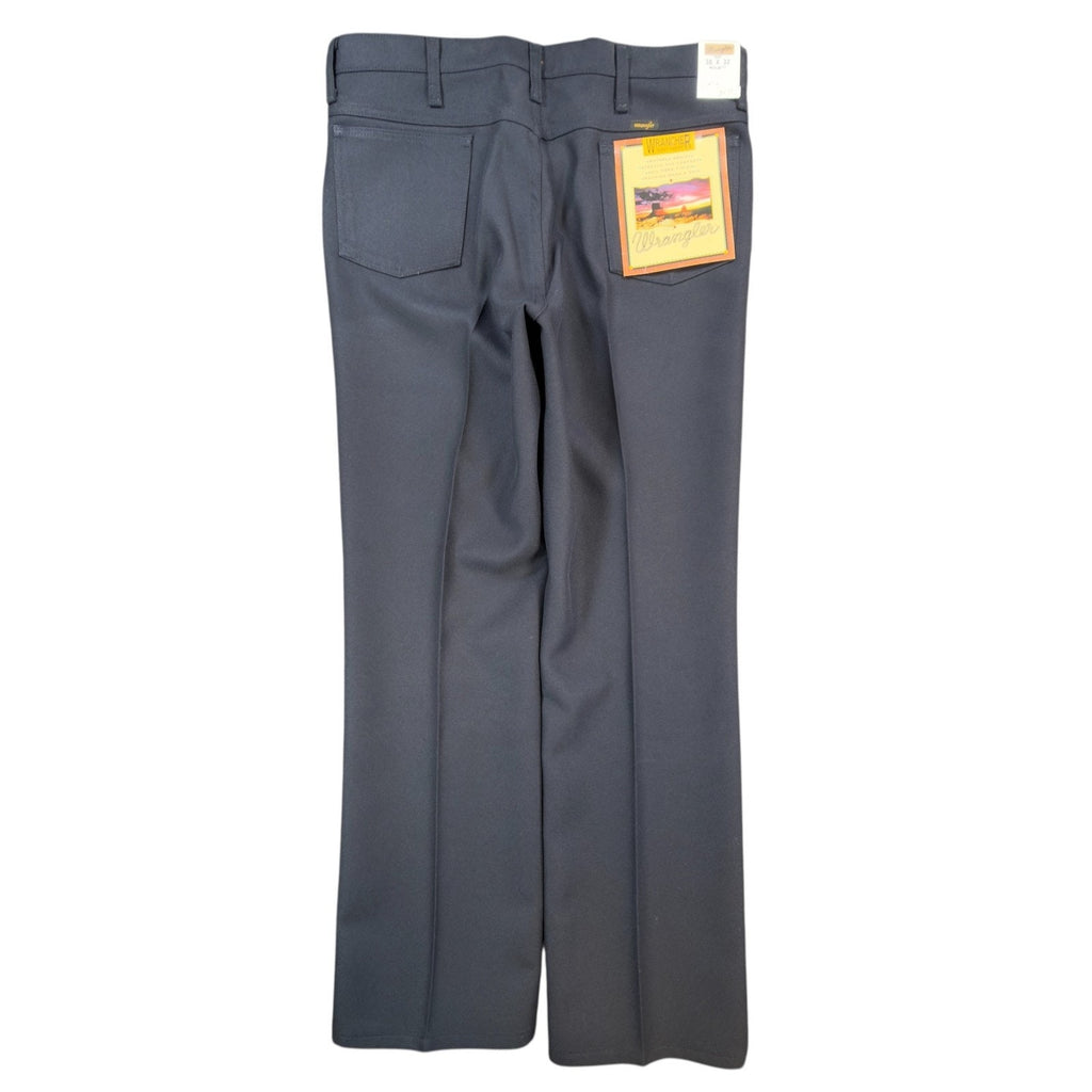 Wrangler Wrancher Bootcut Pants Mens 38x32 Navy Vintage Y2K NWT 82NV