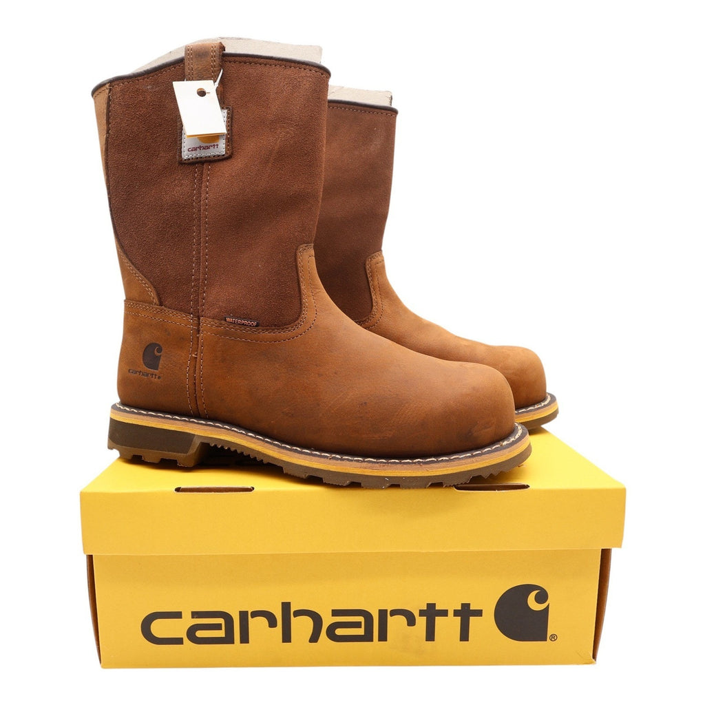 Carhartt Work Boots Mens 9 M Pull-On Waterproof Composite Toe CMP1453 NIB - take2supply