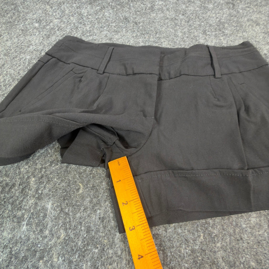 My Michelle Dress Shorts NWT Womens 9 Black Cuffed Trouser Stretch