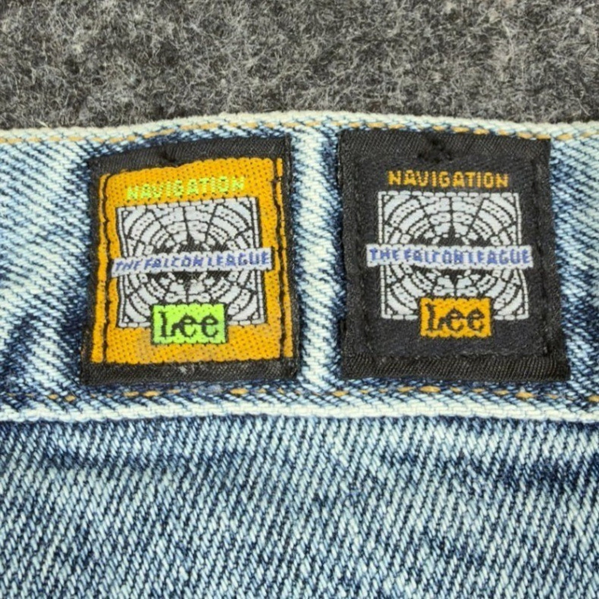 Lee Vintage 90s Air Gear Trekker Jeans Mens 28x34 Frost Indigo NWT New