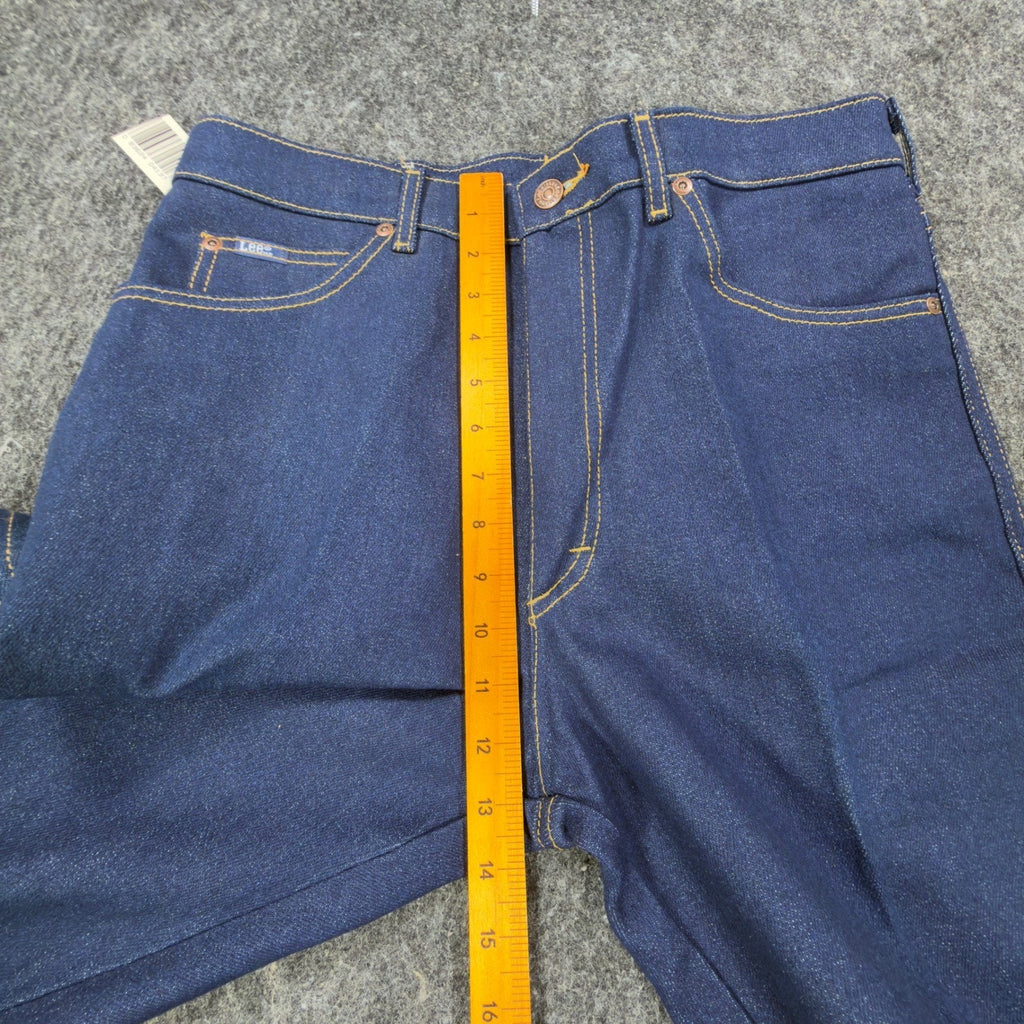 Lee Vintage 90s Riders Straight Leg Jeans Mens 33x36 Dark Indigo NWT Made in USA