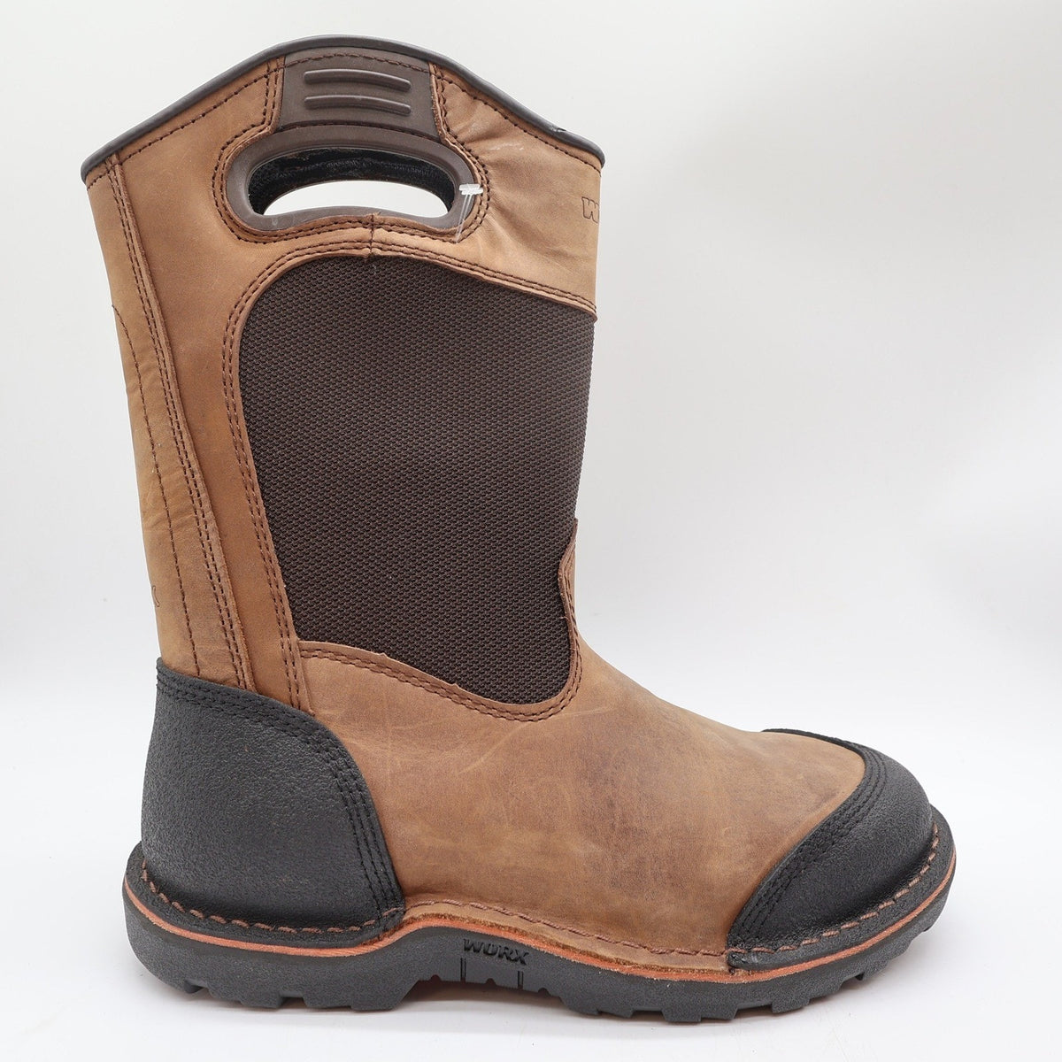 Worx by Red Wing 5715 Steel Toe Boots Mens 8 Brown Leather New In Box - take2supply