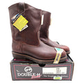 Double-H AG7 Ranchwell EH 3730 Boots Mens 13 D Brown Leather NWT Made in USA