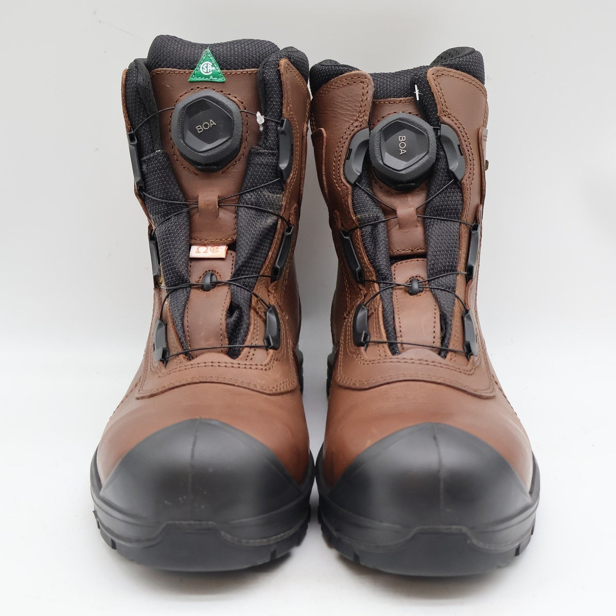 Grisport Boa Constructor Work Boots Mens 8.5 Brown Leather Waterproof Safety Toe