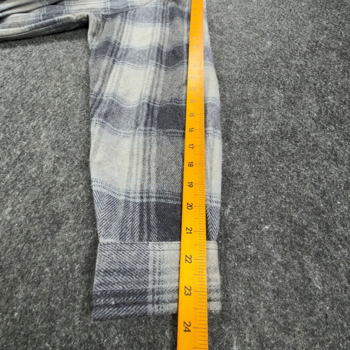 Salmon River Traders Plaid Flannel Shirt Mens XL Grey Wool Blend NWT