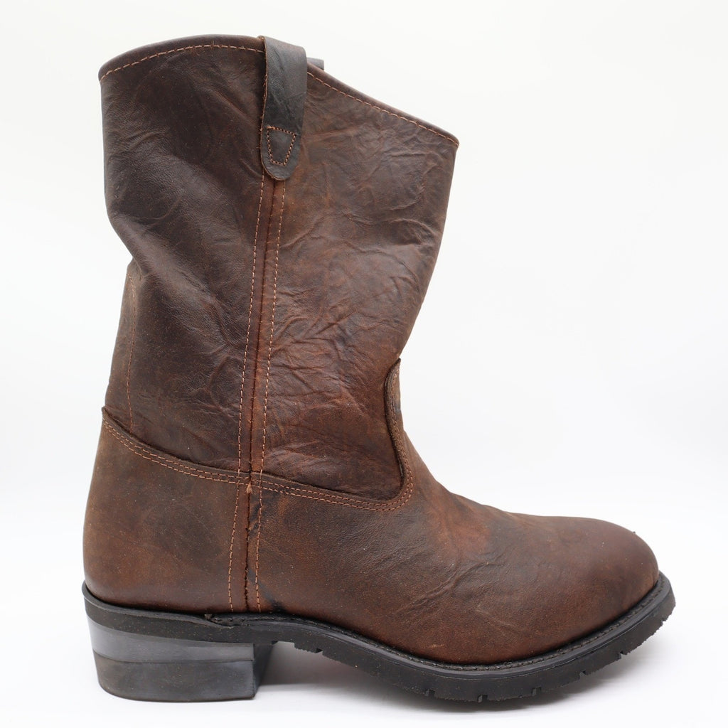 Vintage 90s Double-H 2620 Aero Glide 7 Steel Toe Western Boots Men's 10.5EE USA NIB