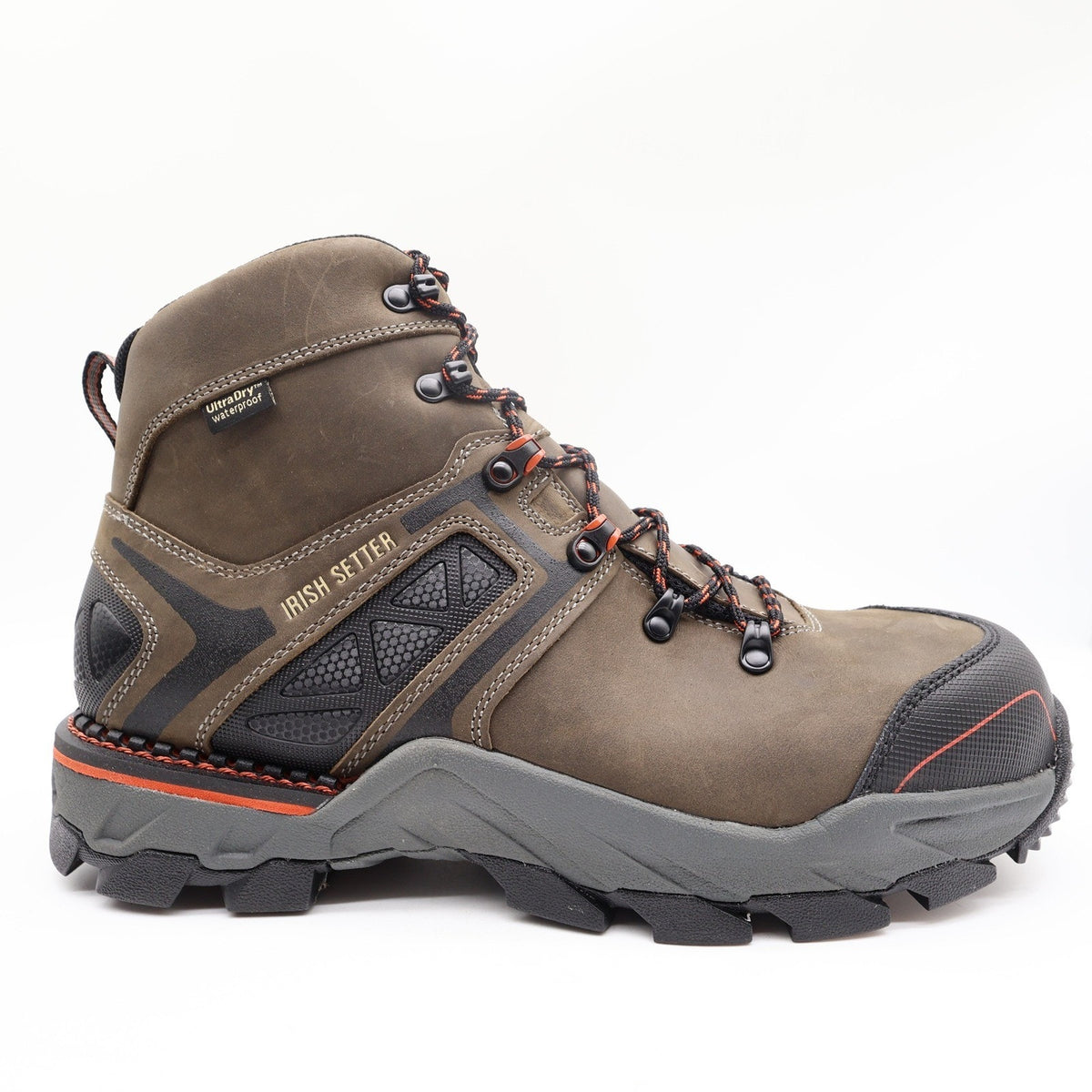 Irish Setter Boots Mens 13 D Crosby Leather Waterproof Safety Toe 83628 NIB
