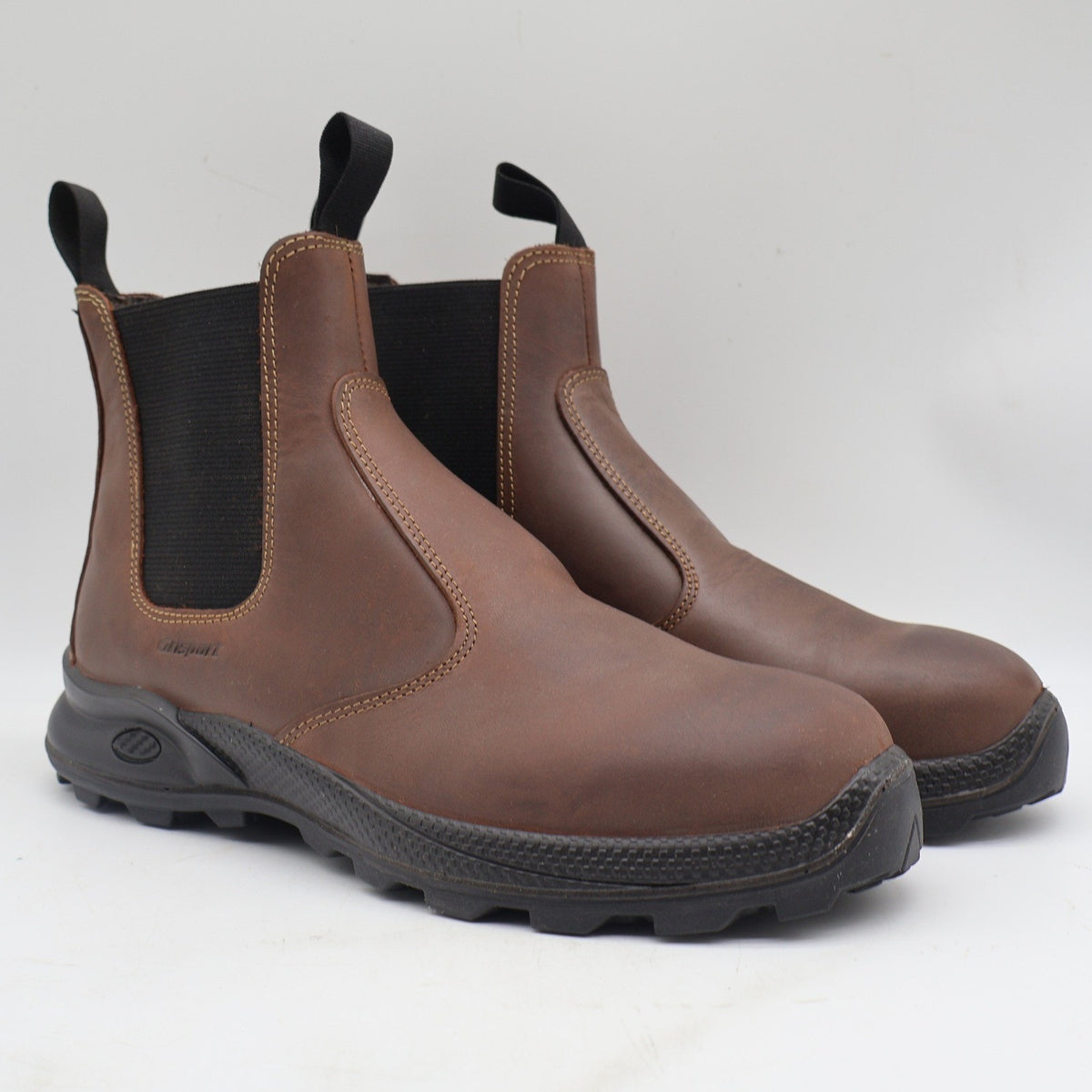 Grisport Cardigan Chelsea Boot Mens 11 Brown Leather Italy Work Safety 7003D9