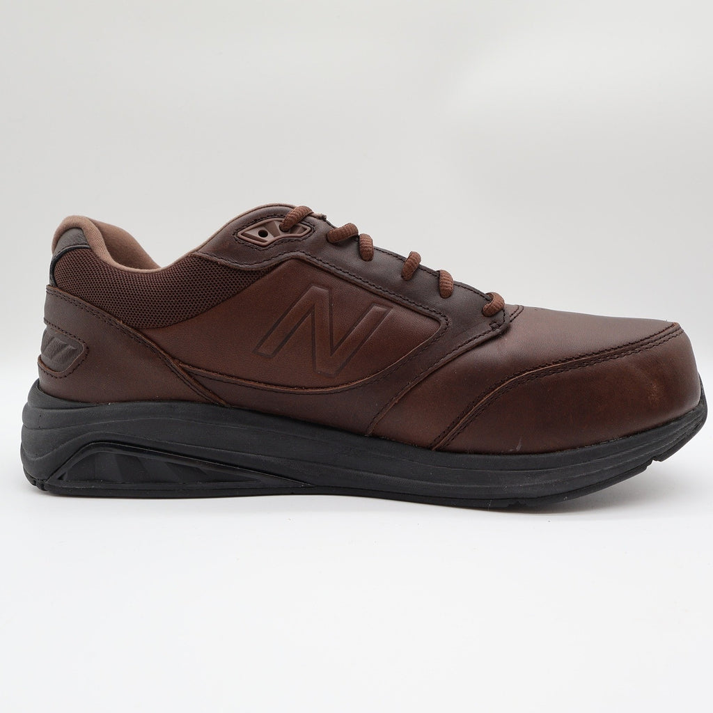 New Balance 928v2 Walking Shoes Mens 12 4E X-Wide Brown Leather MW928BR2 New