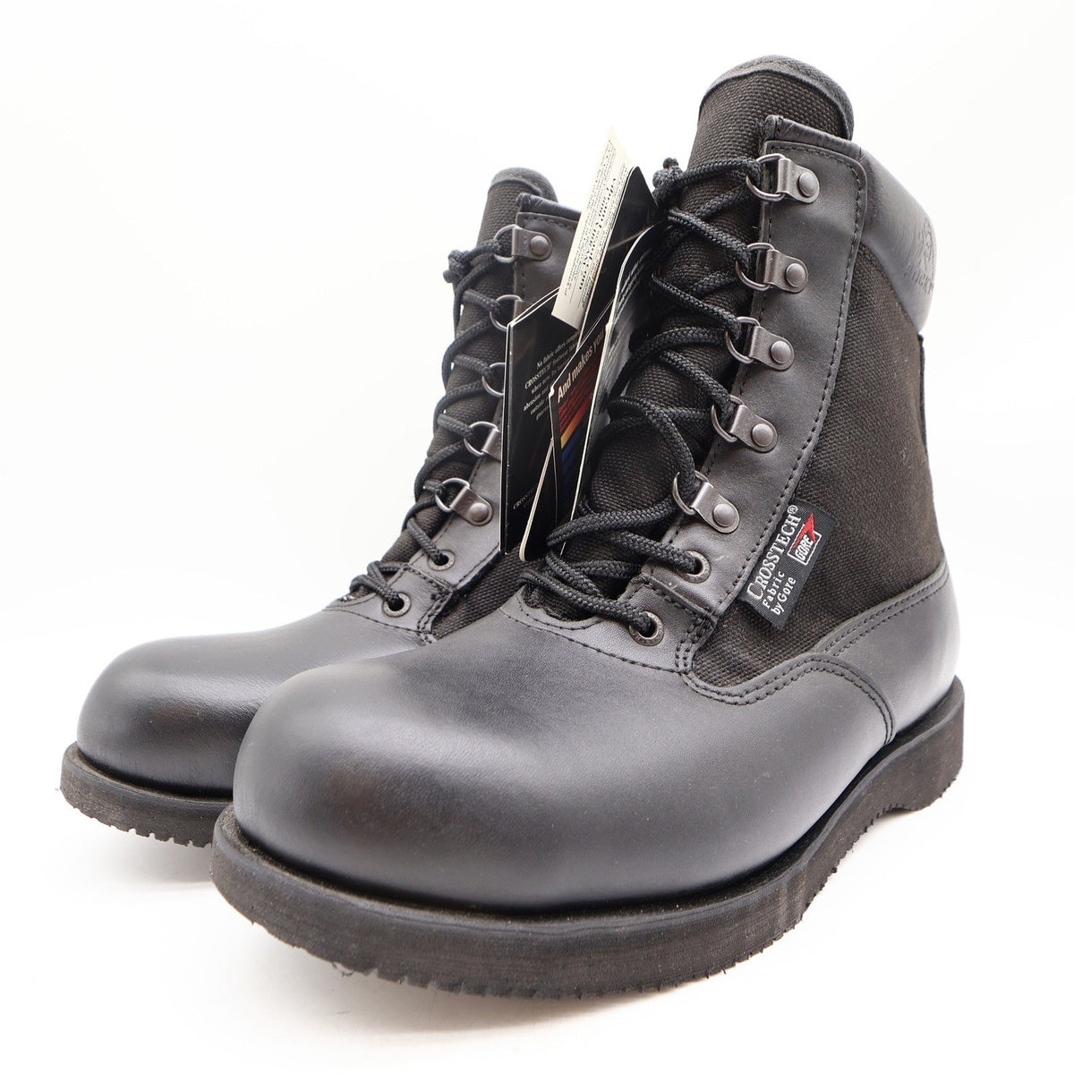 Rocky Eliminator 6" Boots Mens 9 Black Leather Waterproof Insulated NIB 8030