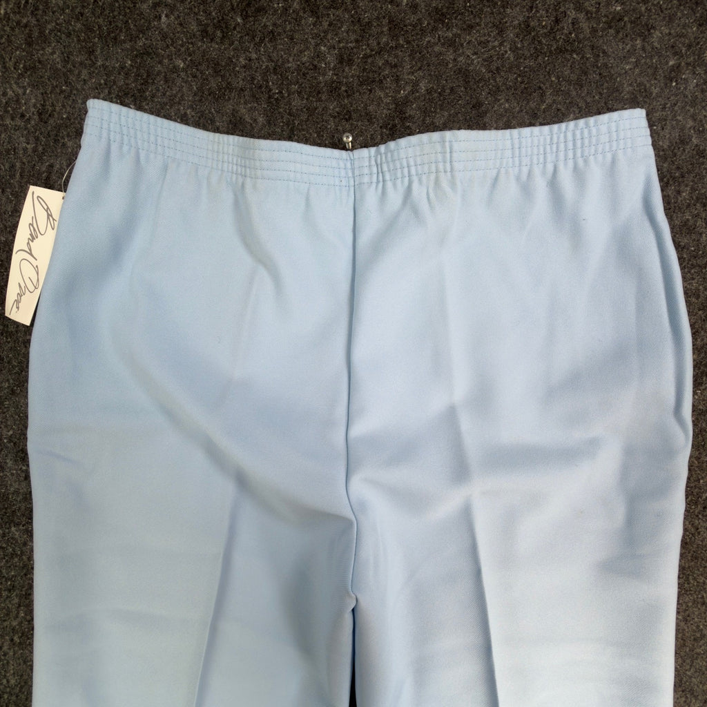 Levi's Bend Over Pants Womens 18 Vintage 80s Blue Dacron Polyester NWT USA