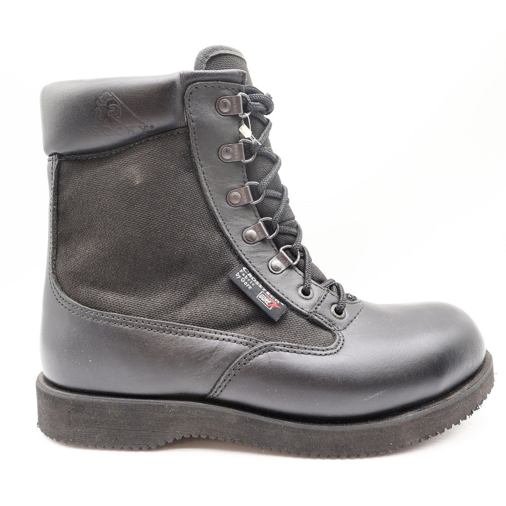 Rocky Eliminator 6" Boots Mens 9 Black Leather Waterproof Insulated NIB 8030