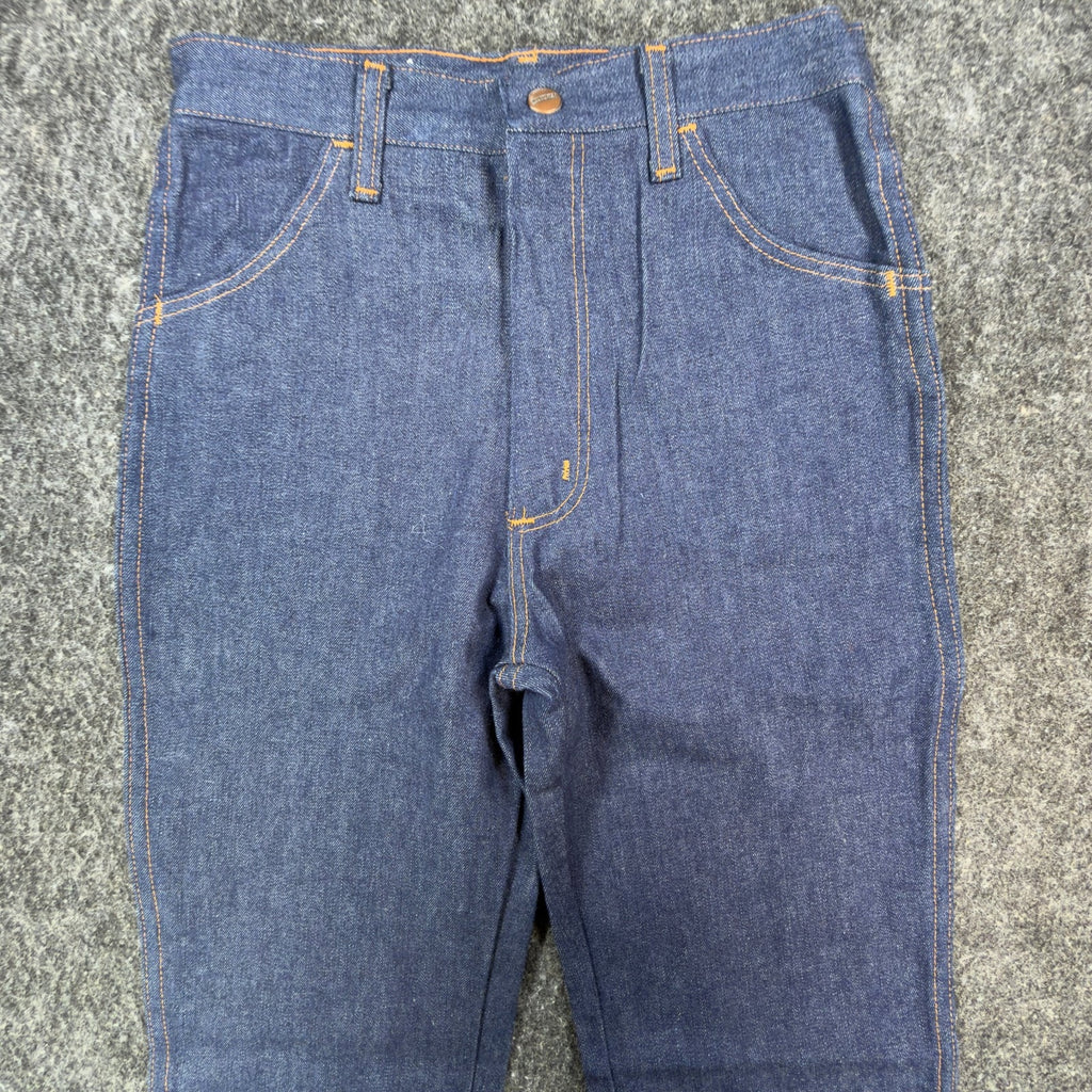 Maverick Vintage 70s Jeans Boys 16 Slim USA Blue Denim NWT Z142BBS 26x29