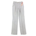 Maverick Pants Misses 14 Vintage 80s Gray Cotton Straight Leg Made in USA NWT