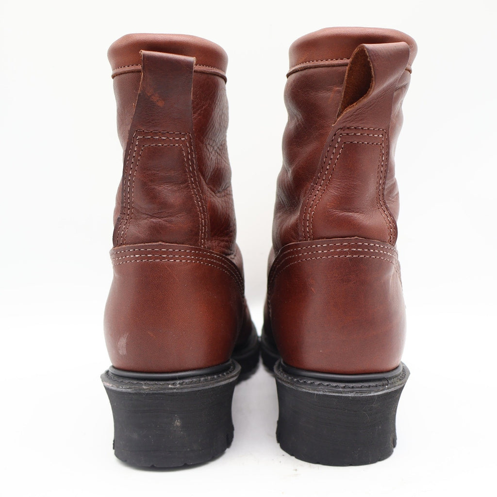 Carolina Logger Boots Mens 9 D Vintage Brown Leather GORE-TEX Insulated 7007 USA