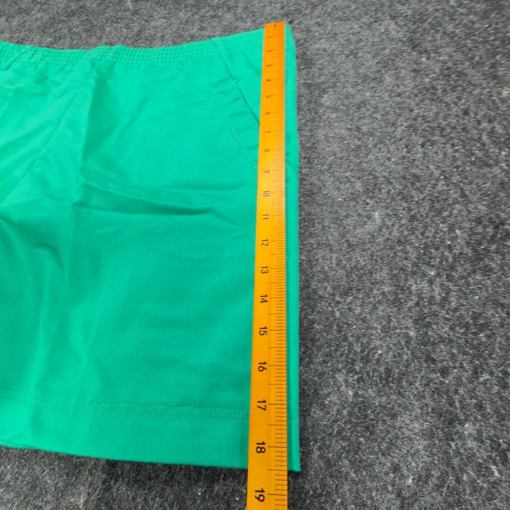 Levi's Vintage 80s Shorts Girls 14 Green Cotton Blend Deadstock NWT USA Made - take2supply