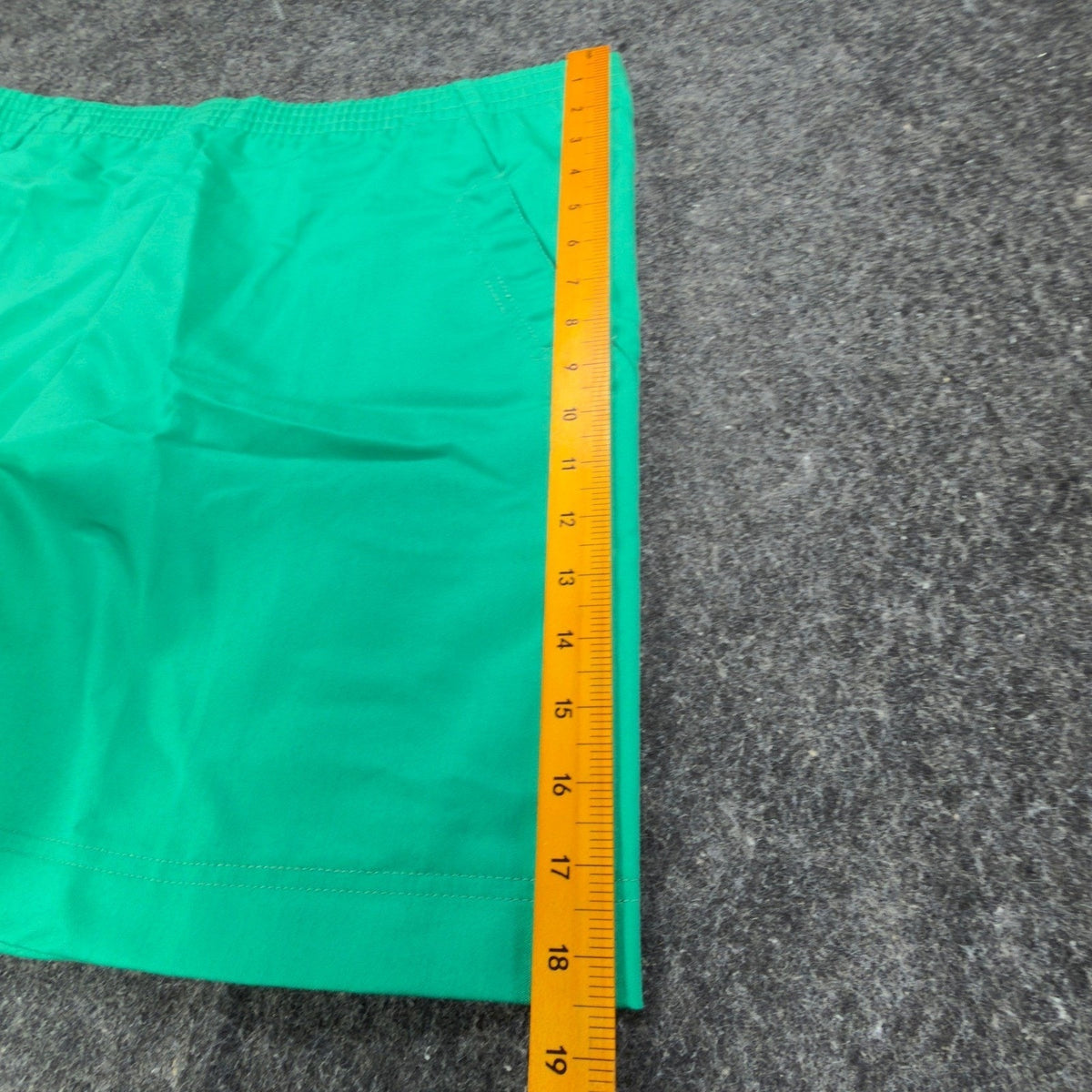 Levi's Vintage 80s Shorts Girls 14 Green Cotton Blend Deadstock NWT USA Made - take2supply