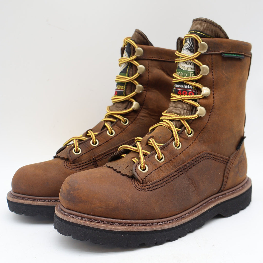 Georgia Boot G2048 Kids 2.5M Waterproof 400g Thinsulate Insulated Tan Work Boots