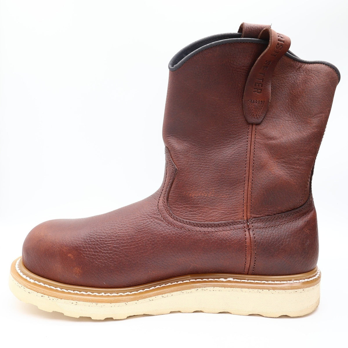 Irish Setter Ashby Work Boots Mens 13 E2 Brown Leather Aluminum Toe 83908 NEW