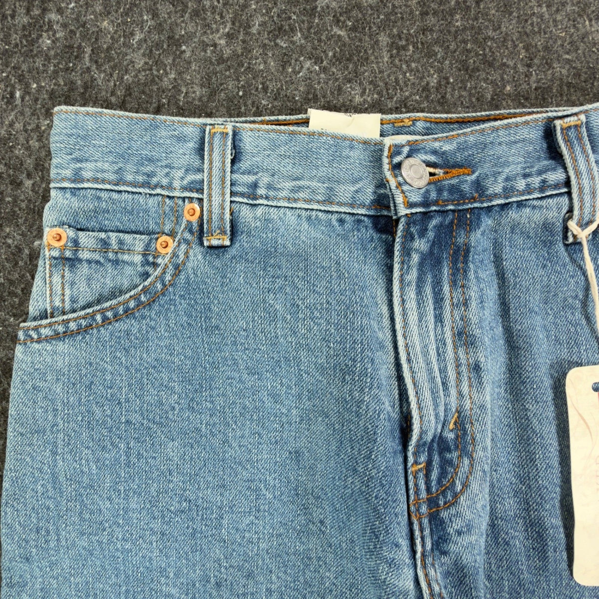 Levi's Y2K 550 Relaxed Shorts Misses 4 Blue Cotton Denim NWT Deadstock