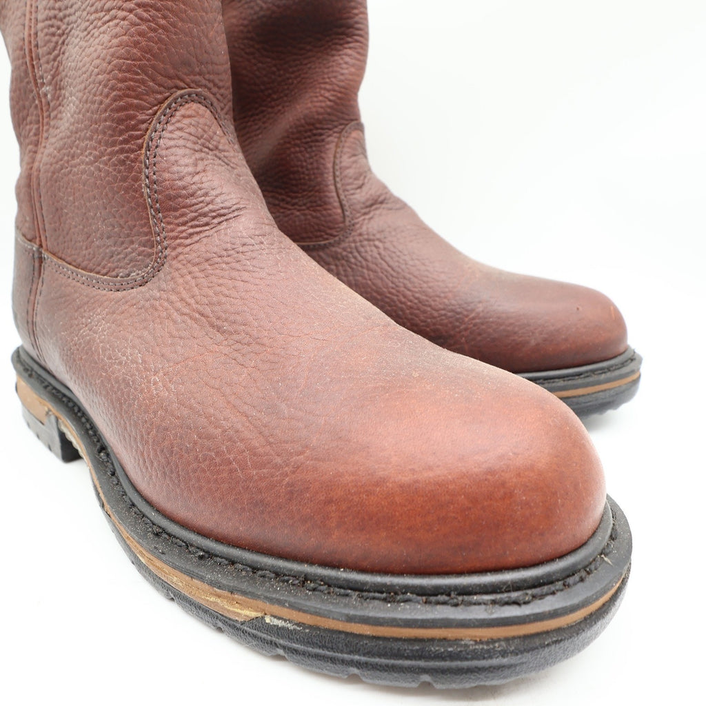 Rocky IronClad 5685 10-Inch Waterproof Pull-On Work Boots Men's 11W Brown NWT
