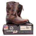 Double-H 11" AG7 Ranch Wellington Mens 10.5 2E Brown Leather NWT 2522