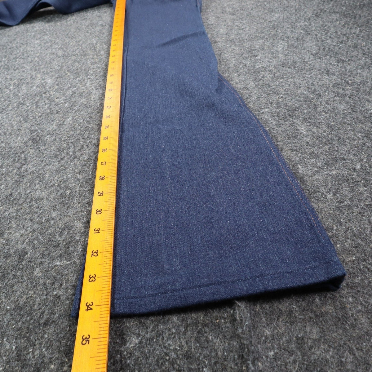 Maverick Jeans Boys 27x34 Vintage 70s Dark Wash Denim Straight Leg Made in USA - take2supply