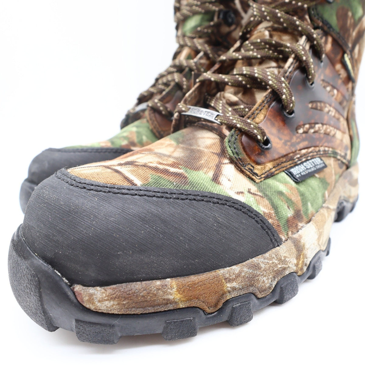 Irish Setter Boots Mens Size 9 D Shadow Trek Gore-Tex Camo Hunting 3858 NIB - take2supply
