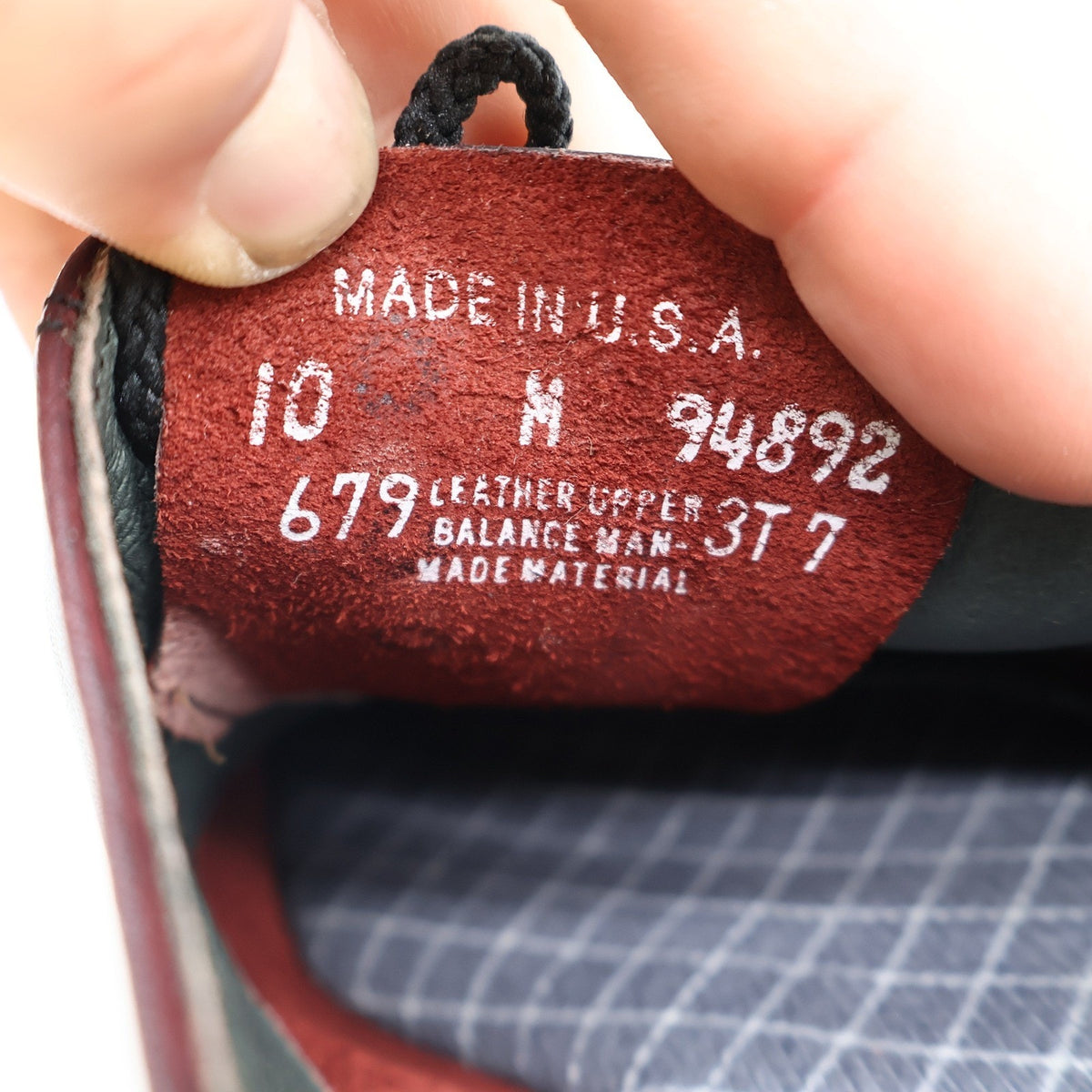 Vintage Armadillos Stanford II Burgundy Leather Oxfords Men's 10M USA Made New