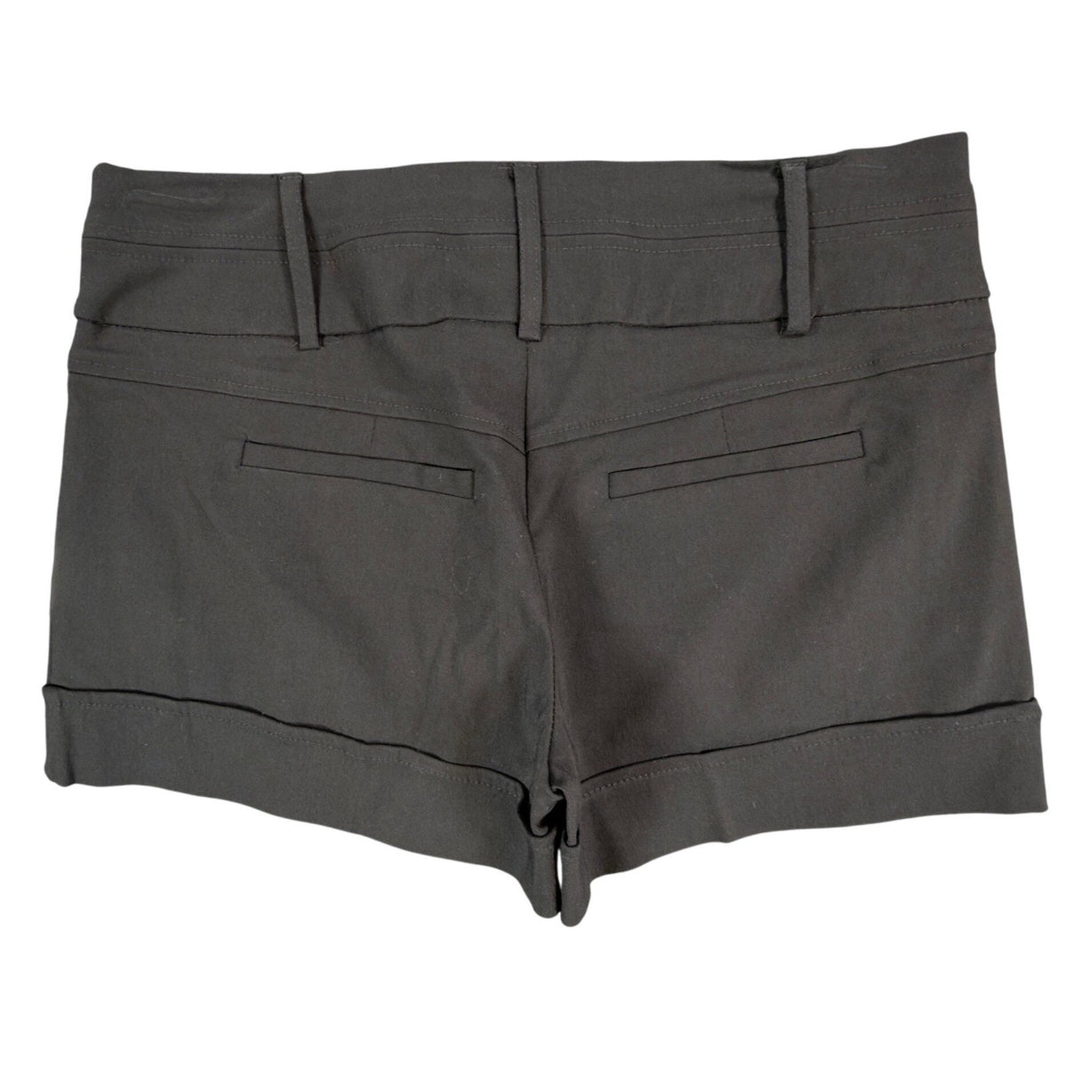 My Michelle Dress Shorts NWT Womens 9 Black Cuffed Trouser Stretch